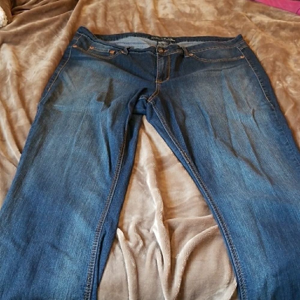 Torrid- Source of Wisdom Bootcut Plus Size Jeans